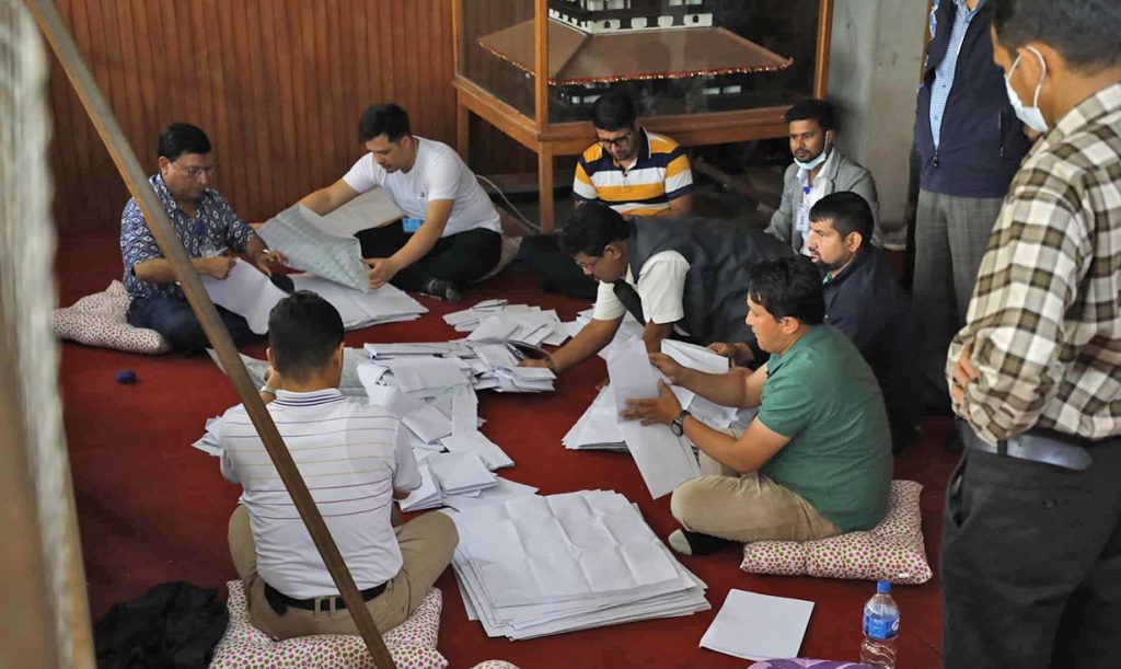 काठमाडौं महानगरपालिकाको मतगणना सुरु